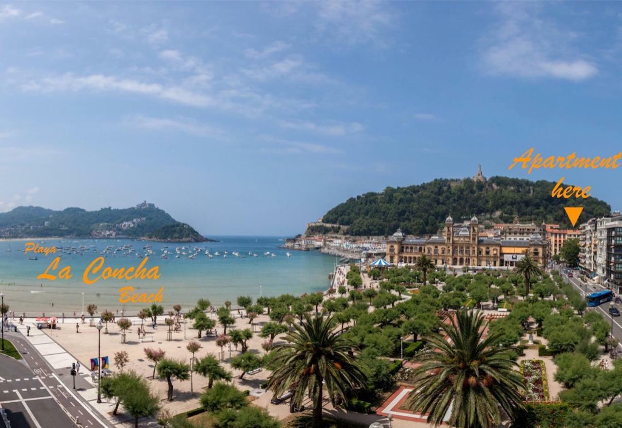 סן סבסטיאן Luxury In Old Town Near Beach By Www,Sansebastianapartments,Es מראה חיצוני תמונה